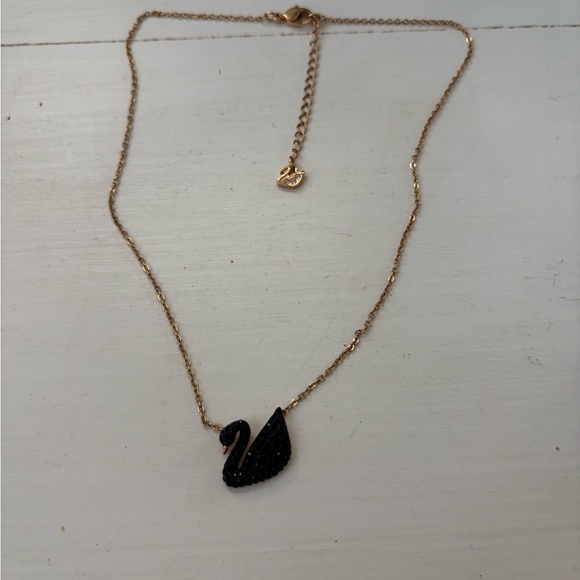 Swarovski rose gold black swan - Picture 3 of 6
